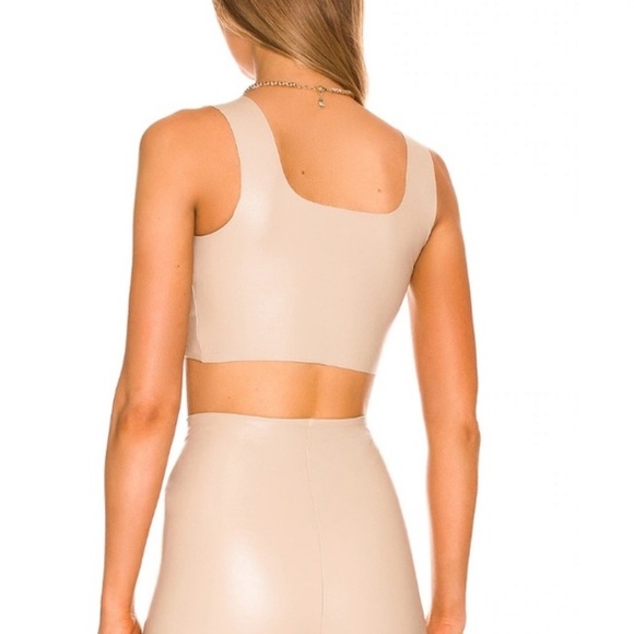 NWT Faux Leather Crop Top in Sand
Commando XS - Picture 3 of 6